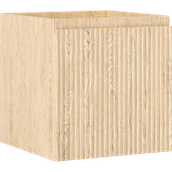 Szafki łazienkowe - Mexen Rivel szafka łazienkowa podumywalkowa 45 cm, 1 szuflada, ryflowana , dąb - 91A20-04547-1-BF81 - miniaturka - grafika 1