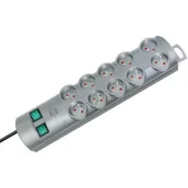 Listwy zasilające - Brennenstuhl Listwa zasilająca PRIMERA LINE 10, 2 m SREBRNA 144103 (114103) - miniaturka - grafika 1