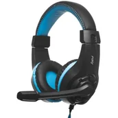 Słuchawki - FURY NFU-0862 czarno-niebieskie - miniaturka - grafika 1