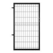 Ogrodzenia - Furtka Modus 100x170 cm lewa czarna Naterial - miniaturka - grafika 1