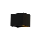 Lampy ścienne - QAZQA Kinkiet czarny z diodą LED i dotykowym ściemniaczem z możliwością ładowania - Joris - miniaturka - grafika 1