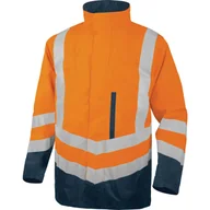 Odzież robocza - Delta Plus Kurtka ostrzegawcza 4 W 1 z poliestru Oxford powlekanego Pu kolor pomarańczowo-granatowy rozmiar XXL OPTi2OMXX OPTi2OMXX - miniaturka - grafika 1