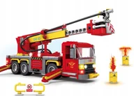 Klocki - KLOCKI STRAŻ POŻARNA AIRPORT LOTNISKO PODNOŚNIK - miniaturka - grafika 1