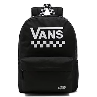 Torebki damskie - Vans Unisex Street Sport Realm, Plecak Codzienny, Czarny/Biały, 22 l, Czarno-biała kratka - grafika 1