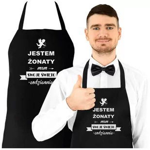 FARTUCH NA WALENTYNKI DLA CHŁOPAKA MĘŻA PREZENT - Walentynki - miniaturka - grafika 1