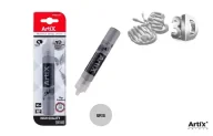 Przybory szkolne - Farba strukturalna 3D szary 30ml - Artix - miniaturka - grafika 1