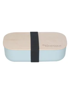 Kindsgut Pojemnik w kolorze błękitnym na lunch - 20,5 x 5,5 x 11,5 cm - Sztućce dla dzieci - miniaturka - grafika 1