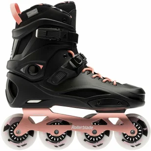 Rollerblade RB PRO X W Black / Rose 2023 - Rolki - miniaturka - grafika 1