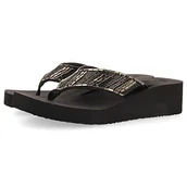 Klapki i japonki damskie - GIOSEPPO Apiaca, Japonki damskie, czarne, 36 EU, czarny, 36 EU - miniaturka - grafika 1