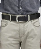 Paski - Pasek Lee LEATHER BELT LOGO BUCKLE 112331208 LP655001 Black 90 - miniaturka - grafika 1