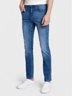 Spodnie męskie - Blend Jeansy Jet 20707721 Niebieski Slim Fit - miniaturka - grafika 1