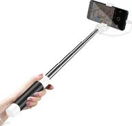 Selfie stick - LinQ, selfie stick USB-C z lusterkiem i spustem migawki, biały - miniaturka - grafika 1