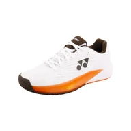 Buty sportowe męskie - Męskie buty tenisowe Yonex Eclipsion 5 Men White/Brown EUR 44,5 - miniaturka - grafika 1