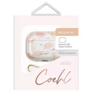 Etui ochronne UNIQ  Coehl Meadow do AirPods Pro 2 różowy/spring pink - Akcesoria do słuchawek - miniaturka - grafika 3