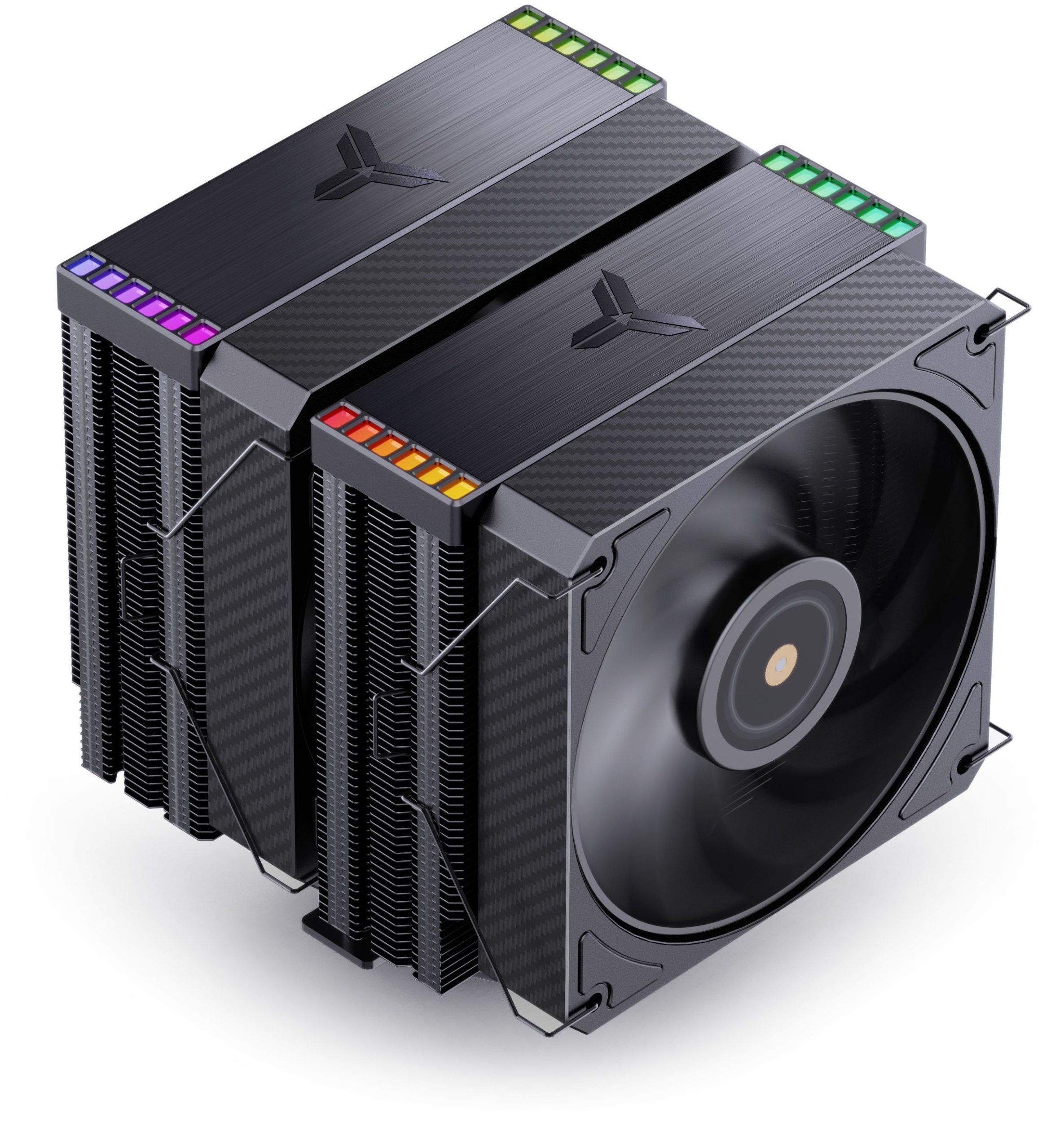 Jonsbo HX6280 CPU-Kühler, PWM, RGB - 130mm, schwarz HX6280 BLACK