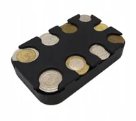 Portfele - Portfel Bilownica Etui Na Monety Bilon Czarny - miniaturka - grafika 1