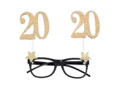 Dodatki do strojów karnawałowych - Okulary 20 dwudziestka - 1 szt. - miniaturka - grafika 1