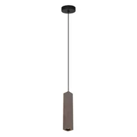 Lampy sufitowe - Ander lampa wisząca 1xGU10 brązowa PND-28394-1-BRO - miniaturka - grafika 1