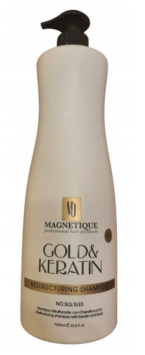 Magnetique gold keratin szampon do włosów 100ml