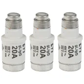 Bezpieczniki elektryczne - Wkładka topikowa D02 GG 20 A 3szt. 1822 - 00 ETI - miniaturka - grafika 1