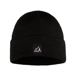 Czapka dziecięca Buff Knitted Beanie Youth Frinty black - ONE SIZE - Czapki dla dzieci - miniaturka - grafika 1
