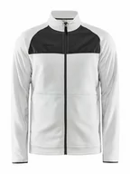 Kurtki męskie - Craft ADV EXPLORE FLEECE MIDLAYER kurtka polarowa męska 3XL | Ash/Granit | szczotkowany polar | z otworem na kciuk | kieszenie zapinane na zamek błyskawiczny | Quick Dry kurtka męska | kurtka polarowa - miniaturka - grafika 1