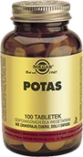 Witaminy i minerały - Solgar POTAS (glukonian potasu) 100 szt. - miniaturka - grafika 1