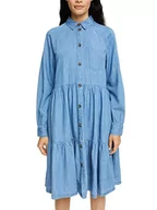 Sukienki - ESPRIT Sukienka dżinsowa, Niebieski, średni, sprany, 32 - miniaturka - grafika 1