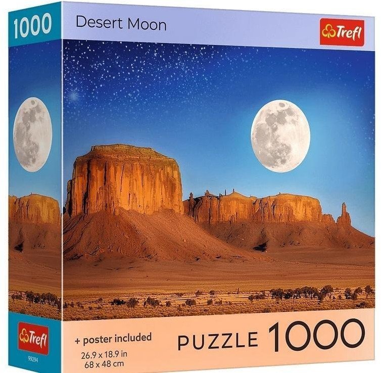 Puzzle 1000 USA Collection: Desert Moon TREFL