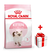 Sucha karma dla kotów - ROYAL CANIN  Kitten 4kg karma sucha dla kociąt od 4 do 12 miesiąca życia + niespodzianka dla kota GRATIS! - miniaturka - grafika 1