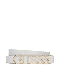 Guess Pasek Damski BW9231 P5235 Biały - Paski - miniaturka - grafika 1