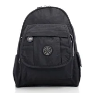 Plecaki - Plecak damski czarny Bag Street SP-10-BL - miniaturka - grafika 1