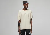 Koszulki męskie - Nike Air Jordan Dri-Fit Sport Tee Pearl White - miniaturka - grafika 1