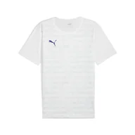 Koszulki sportowe męskie - Męska koszulka z grafiką individualRISE PUMA White - miniaturka - grafika 1