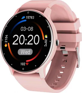 Roger ZL02D Różowy - Smartwatch - miniaturka - grafika 1