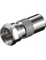 Kable - Goobay Wtyczka F-wtyczka-wtyczka 9.5 MM (PANPH-SS12X2) - miniaturka - grafika 1
