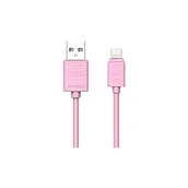 Kable USB - Kabel USB Joyroom USB-A - USB-C 1 m Różowy - miniaturka - grafika 1