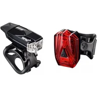 Lampki rowerowe - Infini Lampa set Mini Lava I-261WR-B I-261WR-B - miniaturka - grafika 1