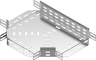 Trójnik korytka TKJ100H50, grubość blachy 1,0mm - Inne akcesoria elektryczne - miniaturka - grafika 1