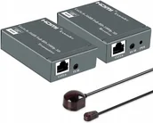 Kable - Extender Hdmi Lan Po Skrętce Rj45 60M Ir Loopout - miniaturka - grafika 1