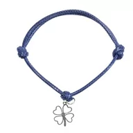 Bransoletki - Bransoletka koniczyna stal chirurgiczna regulowana / JG. Projekt - miniaturka - grafika 1