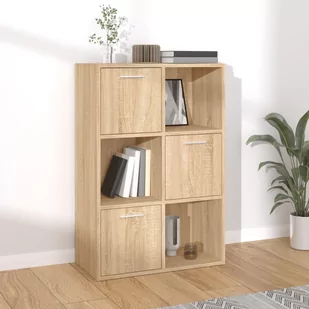 vidaXL vidaXL Szafka, kolor dąb sonoma, 60x29,5x90 cm, płyta wiórowa - Szafki do salonu - miniaturka - grafika 1