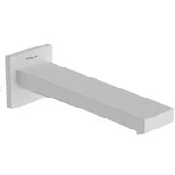 Wylewki do baterii - HANSGROHE 73410700 Tecturis E Wylewka wannowa Biały Matowy - miniaturka - grafika 1