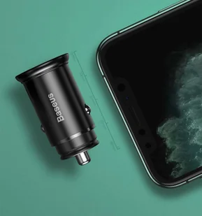 Baseus Baseus PPS inteligentna ładowarka samochodowa USB / USB Typ C 30 W Quick Charge 4.0 QC4+ Power Delivery 3.0 VOOC SCP AFC MTKPE srebrny (CCYS-C0S) hurtel-60586-0 - Ładowarki samochodowe - miniaturka - grafika 31
