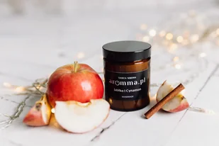 Świeca Sojowa 100% Jabłko I Cynamon 180 Ml - Aromma - Świece - miniaturka - grafika 1