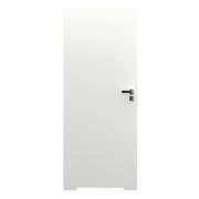 Drzwi wewnętrzne - Skrzydło łazienkowe Vector bezprzylgowe 80 lewe biały - miniaturka - grafika 1