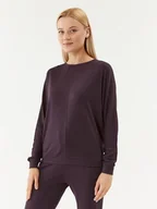 Piżamy damskie - Triumph Koszulka piżamowa Cozy Comfort Top 01 10216538 Granatowy Regular Fit - miniaturka - grafika 1