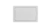 Rozdzielnie elektryczne - Elektroplast Rozdzielnica modułowa 1x12 p/t ECONOMIC BOX RP 1/12 drzwi białe (N+PE) IP40 2513-00 - miniaturka - grafika 1
