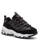 Buty sportowe damskie - Skechers D Lites - Glamour Feels 13087-bkrg - miniaturka - grafika 1