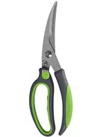 Nożyce kuchenne - Nirosta Nożyce w kolorze zielono-antracytowym do drobiu - dł. 23 cm - miniaturka - grafika 1